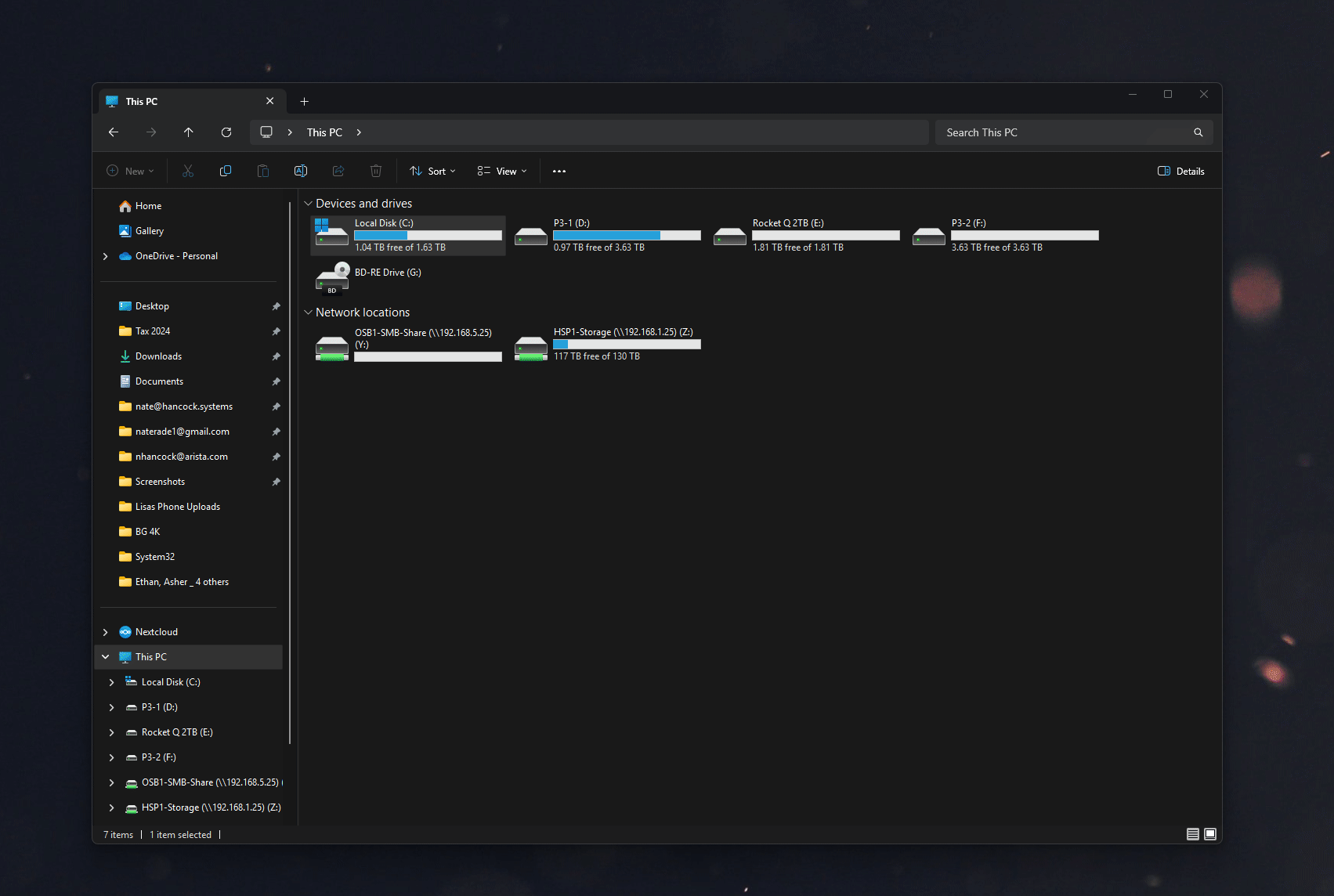 insync app folder